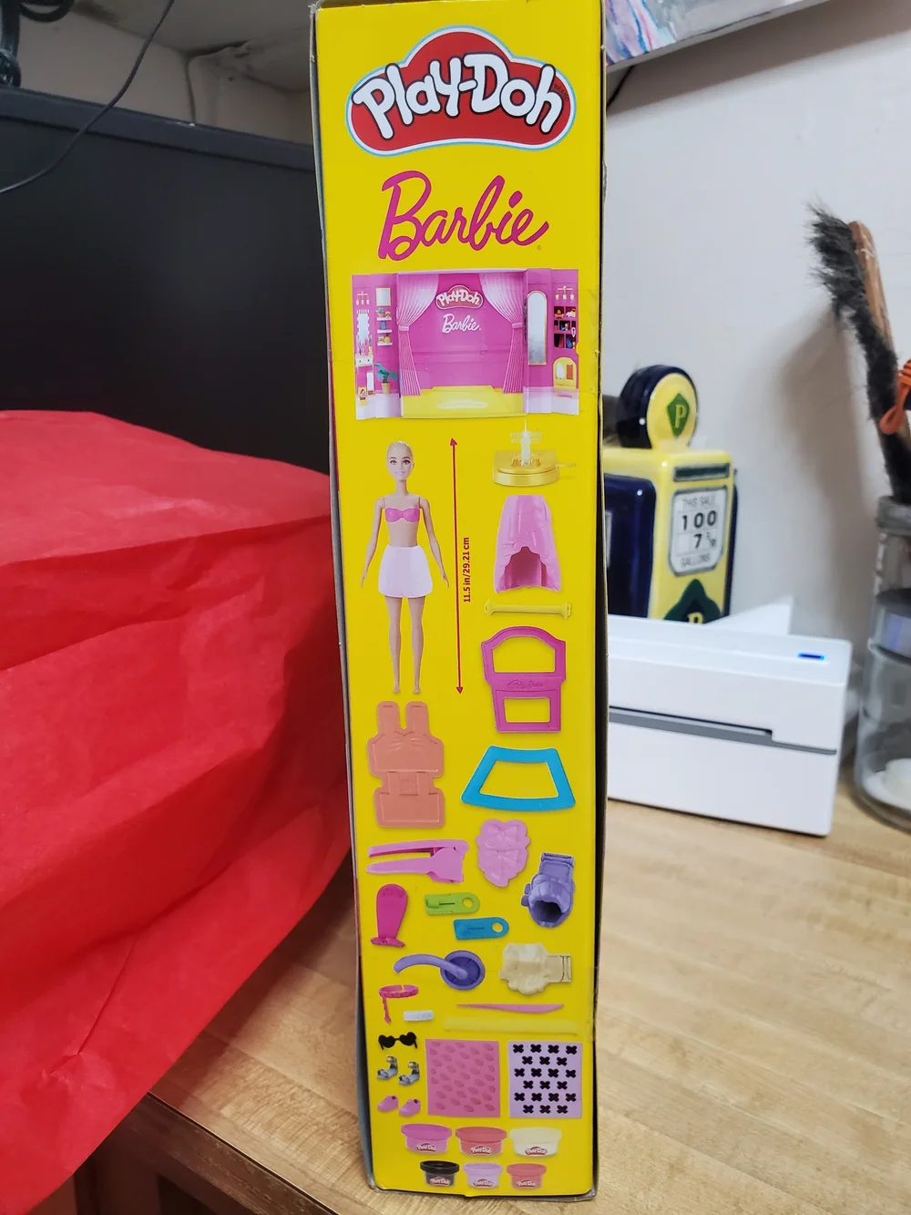 Mattel Barbie Play-Doh Fashion Studio Set - Pink and Yellow